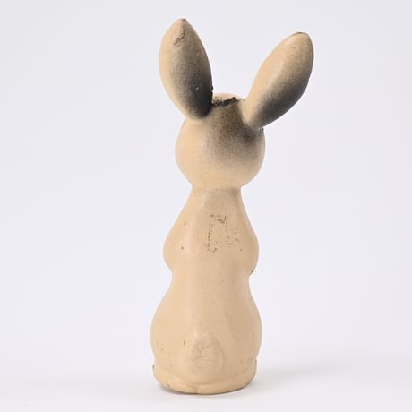 ソビエト　年代不明　うさぎ　ソフビ　人形　高さ17cm