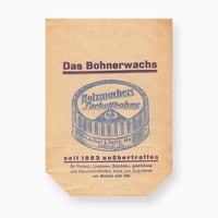 ドイツ　紙袋　 Das Bohnerwachs