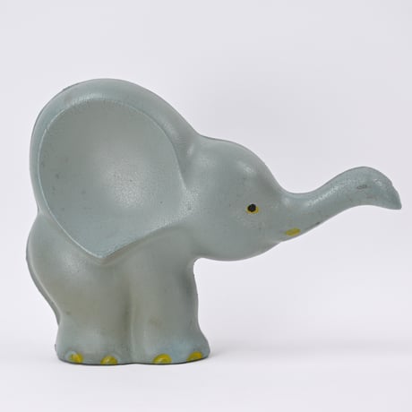 ソビエト　年代不明　ぞう　ソフビ　人形　全長19cm