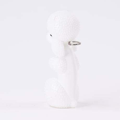 東ドイツ　プラスチック　プードル　人形　フィギュア　高さ10cm