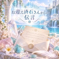 お迎え済石さんからの伝言