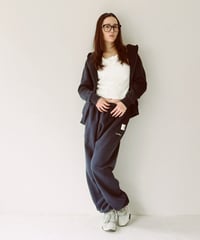 T263-CS07 / embroidery zip up hoody