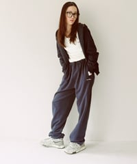 T263-PT03 / embroidery sweat pants
