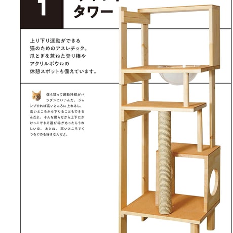 DIYで作る猫との暮らし