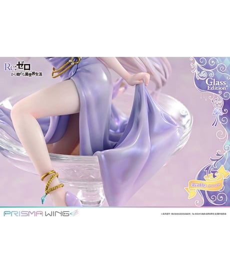 【予約】PRISMA WING Re:ゼロから始める異世界生活 エミリア グラスエディション  1/7 スケール 完成品フィギュア　［プライム１スタジオ］