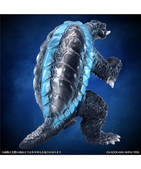 【予約】MSS ガメラ【第15弾】ガメラ（1996）レトロブルー Ver.　彩色済み完成品　[CCP JAPAN]