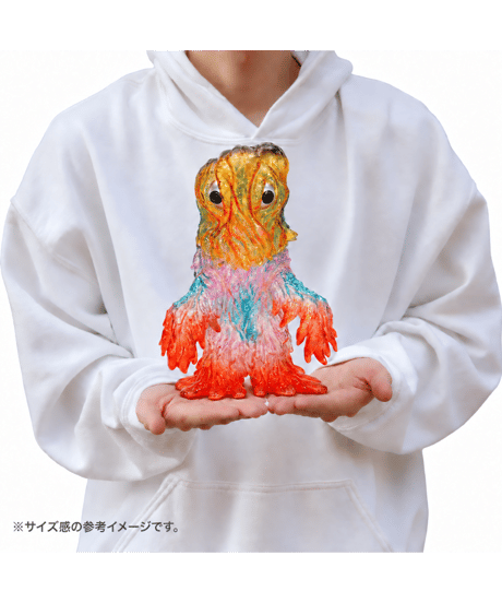【予約】BIGレトロソフビシリーズ ヘドラ サイケデリッククリア Ver.　彩色済み完成品　[CCP JAPAN]