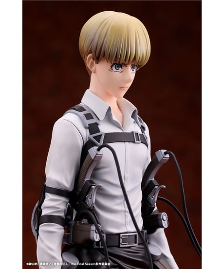 【予約】OSHI WORKS アルミン・アルレルト The Final Season ver.　進撃の巨人 The Final Season.　PVC塗装済み完成品　［コトブキヤ］