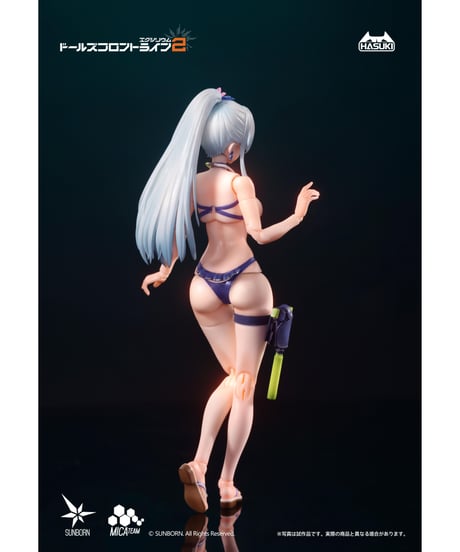 【予約】pocket art PA013 ドールズフロントライン2：エクシリウム クルカイ 蒼き軌跡Ver. 豪華版 1/12 完成品アクションフィギュア　［HASUKI］