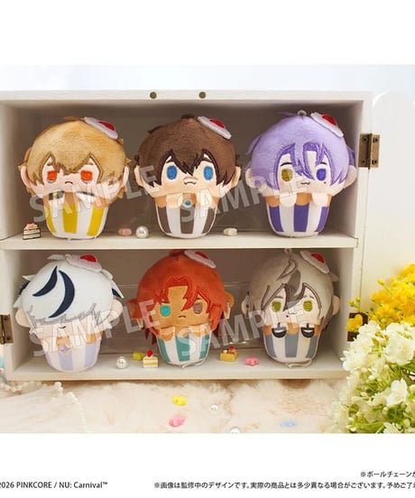 【予約】NU: カーニバル カップケーキたぴぬい Vol.2 　6個入り1BOX　［タピオカ］