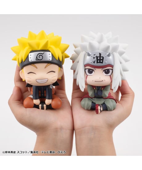 【予約】【送料無料】るかっぷ NARUTO-ナルト- 疾風伝 自来也　彩色済みフィギュア　［メガハウス］