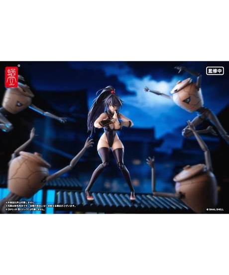 【予約】RPGEX-10 くノ一 裂風 1/12 完成品アクションフィギュア (フィギュア)　［蝸之殼Snail Shell］