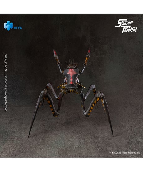 【予約】スターシップ・トゥルーパーズ アクションフィギュア ウォリアー・バグ (完成品)　［ハイヤトイズ(Hiya Toys)］