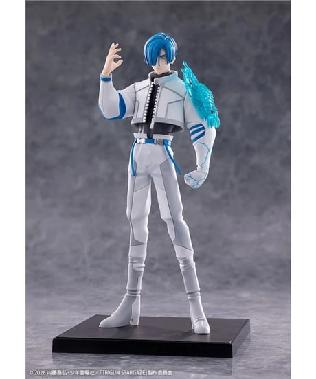 【予約】OSHI WORKS レガート・ブルーサマーズ TRIGUN STAMPEDE　PVC塗装済み完成品　［コトブキヤ］