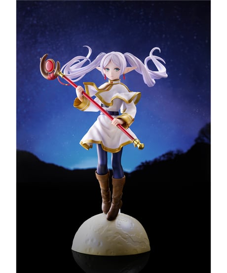 【予約】葬送のフリーレン　フリーレン ～対アウラ戦～　1/7スケール　PVC製塗装済み完成品　[キューズQ]