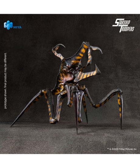 【予約】スターシップ・トゥルーパーズ アクションフィギュア ウォリアー・バグ (完成品)　［ハイヤトイズ(Hiya Toys)］