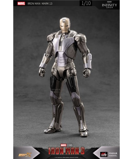 【予約】Infinity Action Xシリーズ アイアンマンMk13　［ZD TOYS］