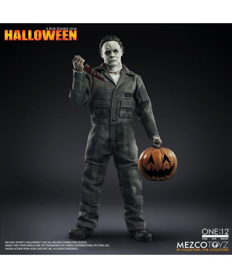 【予約】ワン12コレクティブ/ ハロウィン 2007: マイケル・マイヤーズ 1/12 アクションフィギュア　［メズコトイズ］