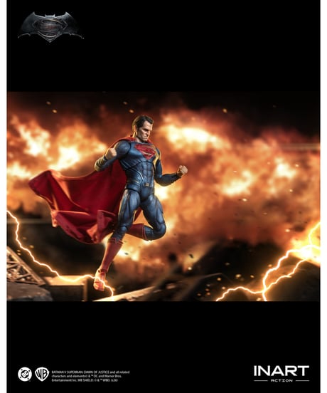 【予約】INART Action（インアート・アクション）―『バットマン vs スーパーマン ジャスティスの誕生』スーパーマン アクションフィギュア　［INART］