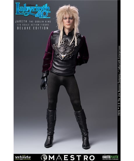 【予約】ラビリンス/ ジャレス ザ・ゴブリンキング 1/6 アクションフィギュア DELUXE エディション　映画『ラビリンス 魔王の迷宮』　[インフィニティスタチュー]