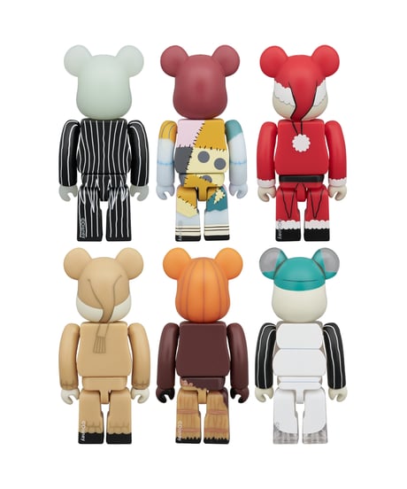【予約】BE@RBRICK CHASE THE NIGHTMARE BEFORE CHRISTMAS　12個入り1BOX　［メディコム・トイ］