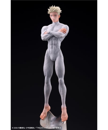 【予約】OSHI WORKS ミリオンズ・ナイヴズ TRIGUN STAMPEDE　1/8スケール　PVC塗装済み完成品　［コトブキヤ］