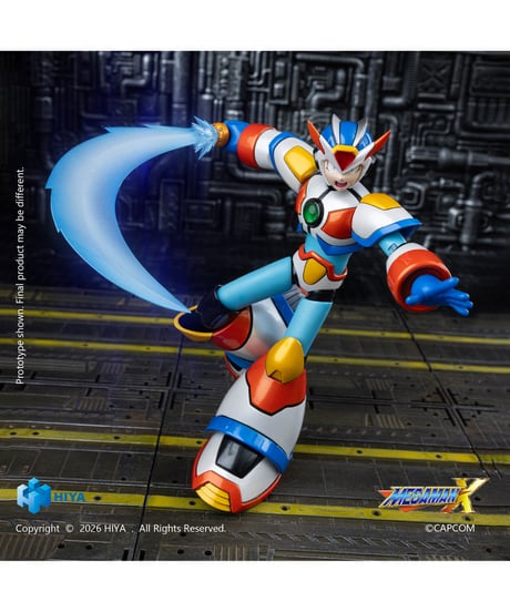 【予約】ロックマンX アクションフィギュア X マックスアーマー Ver.  (完成品)　［ハイヤトイズ］
