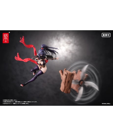 【予約】くノ一 裂風用オプションパーツセット 1/12 完成品オプションパーツ (フィギュア)　［蝸之殼Snail Shell］