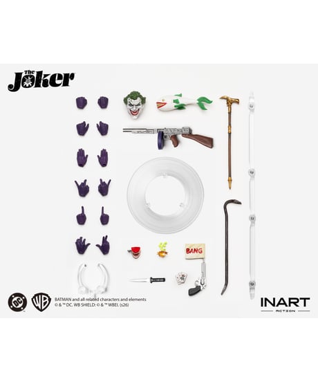 【予約】INART Action（インアート・アクション）―　ジョーカー（コミック版） アクションフィギュア　［INART］
