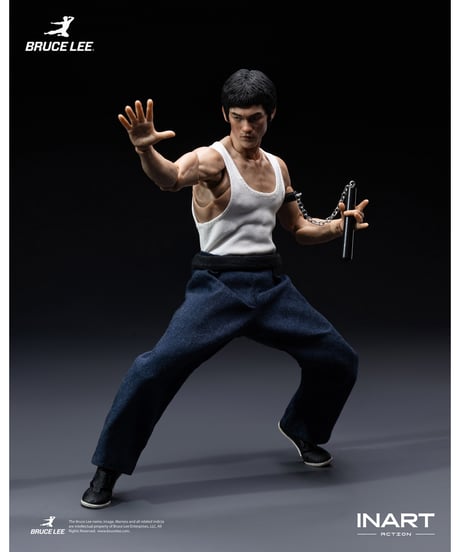 【予約】INART Action（インアート・アクション）― ブルース・リー（カンフー衣装）1/12スケール アクションフィギュア　［INART］