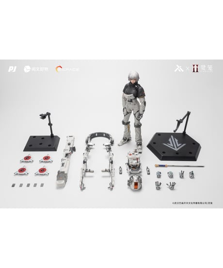 【予約】霊籠(リンロン) 1/6 白月魁(バイユエクゥェイ) 雨燕号EVAスーツ デラックスVer.アクションフィギュア(完成品)　［モキマジック］