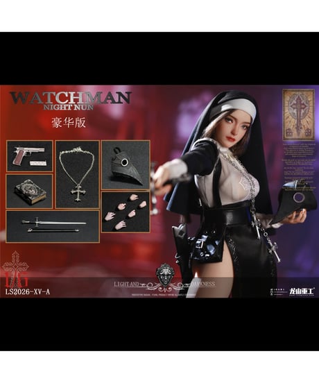 【予約】1/6 ウォッチマン ナイトナン 1.0 エレナ リマスターアップグレードVer. デラックス版 (ドール)　［龍山重工］