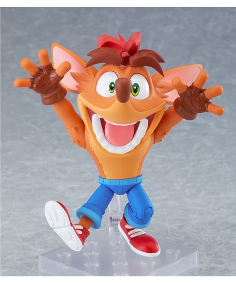 【予約】ねんどろいど クラッシュ・バンディクー　塗装済み可動フィギュア　クラッシュ・バンディクー™　［グッドスマイルカンパニー］