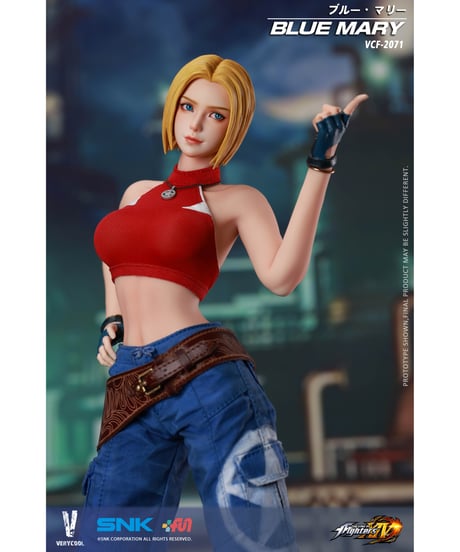【予約】THE KING OF FIGHTERS XIV ブルー・マリー 1/6 アクションフィギュア　［ベリークール］