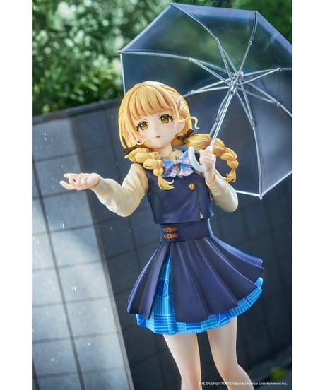 【予約】学園アイドルマスター 藤田ことね 雨上がりのアイリス 特訓前Ver. 1/7 完成品フィギュア　［MiraiMira］