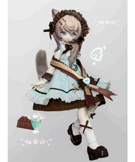 【予約】【送料無料】「ニャーニャーニャー次元」 BJDドール ブラインドボックス　6個入り1BOX　［InedibleDoll（イネディブルドール）］