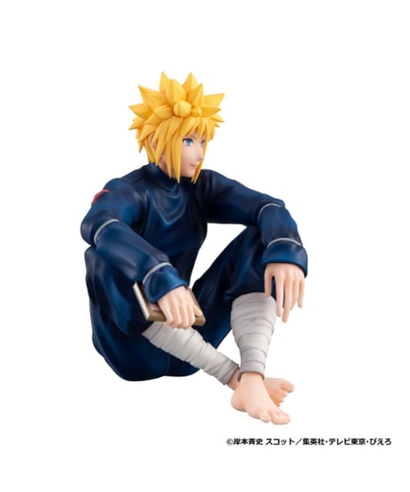 【予約】G.E.M.シリーズ NARUTO-ナルト- 疾風伝 てのひらミナト　彩色済みフィギュア　［メガハウス］