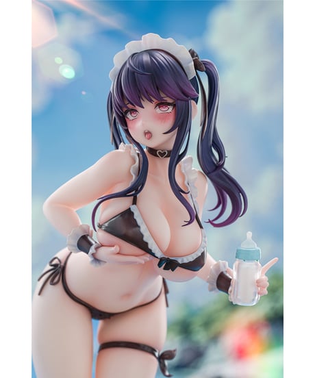 【予約】水着メイド シャーロット illustration by LANCE-小葱爆蛋 1/6 完成品フィギュア　[Hobby Rangers]