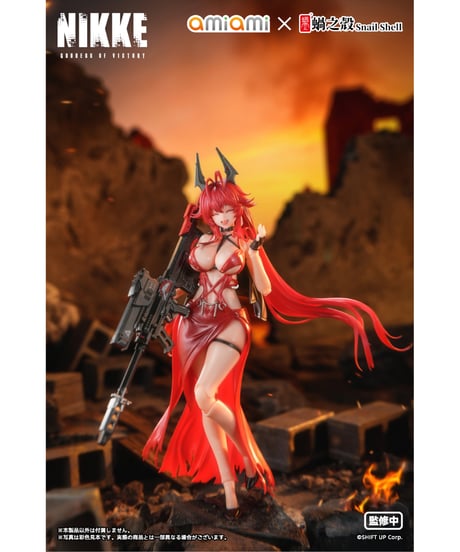 【予約】勝利の女神：NIKKE レッドフード - ナンセンスレッド 1/12 完成品アクションフィギュア　[あみあみ、蝸之殼Snail Shell(スネイルシェル) ]