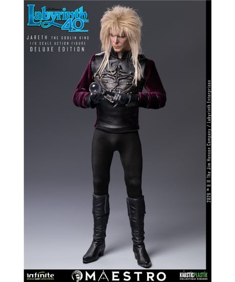 【予約】ラビリンス/ ジャレス ザ・ゴブリンキング 1/6 アクションフィギュア DELUXE エディション　映画『ラビリンス 魔王の迷宮』　[インフィニティスタチュー]