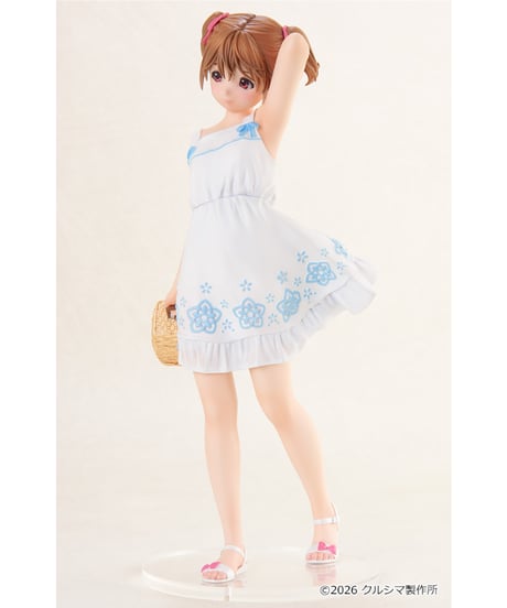 【予約】すずみちゃん　～おでかけ日和～　成形色アイボリー　レジンキャストキット　［クルシマ製作所］