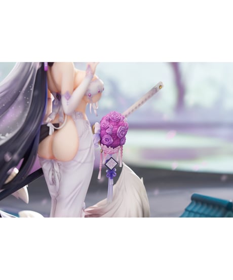 【予約】アズールレーン 武蔵 純潔清浄のウィステリアVer.  LEDアクリル展示ケース付きスペシャル版　1/7スケールフィギュア　［APEX-TOYS］