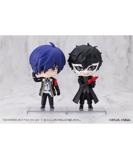 【予約】OSHI WORKS Mini ペルソナ3 リロード 主人公　PVC塗装済み完成品　［コトブキヤ］