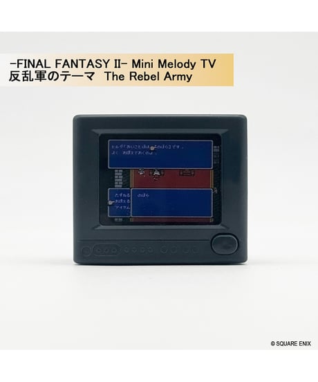 【予約】FINAL FANTASY Series- Mini Melody TV　6個入り1BOX　［スクウェア・エニックス］