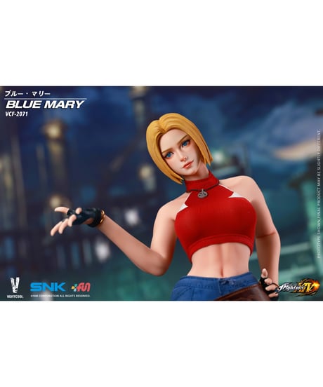 【予約】THE KING OF FIGHTERS XIV ブルー・マリー 1/6 アクションフィギュア　［ベリークール］