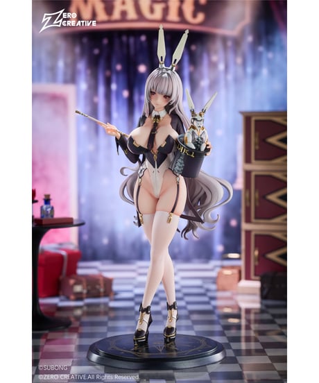 【予約】バニーマジシャン - イリス　1/6　塗装済み完成フィギュア　［PLUM］