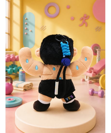 【予約】【送料無料】MR.BONE「Yeeeees！」ぬいぐるみマスコット　[マイ・オン・カルチャー]