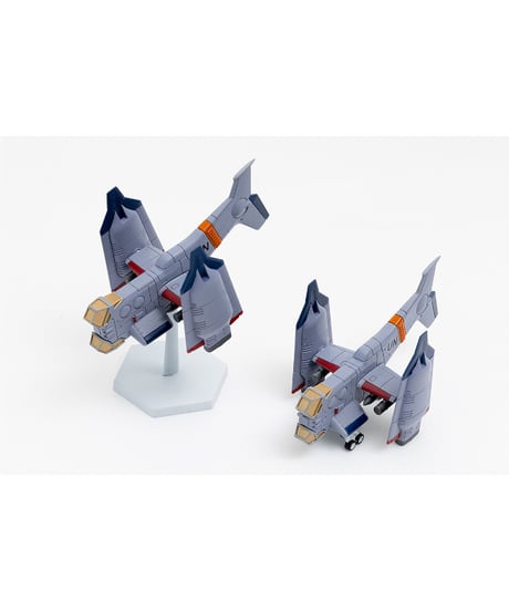 【予約】【送料無料】SYUTO Tiny Scale 1/350 『ヱヴァンゲリヲン新劇場版』 近接航空支援用垂直離着陸対地攻撃機 YAGR-3B　組み立て式プラキット　[StudioSYUTO]
