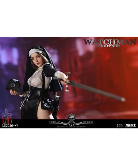 【予約】1/6 ウォッチマン ナイトナン 1.0 エレナ リマスターアップグレードVer. デラックス版 (ドール)　［龍山重工］