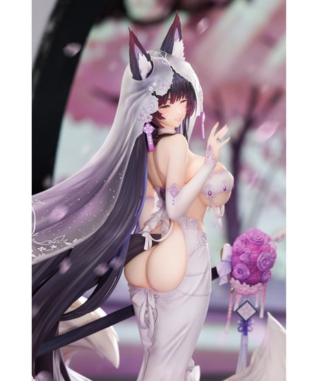 【予約】アズールレーン 武蔵 純潔清浄のウィステリアVer.  LEDアクリル展示ケース付きスペシャル版　1/7スケールフィギュア　［APEX-TOYS］